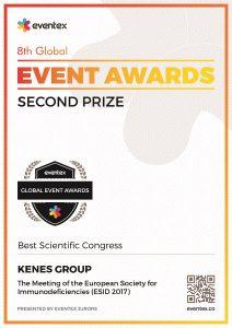 Eventex-2018-Certificates-SecondPrize-Best-Scientific-Congress-Kenes-Group-150x150@2x